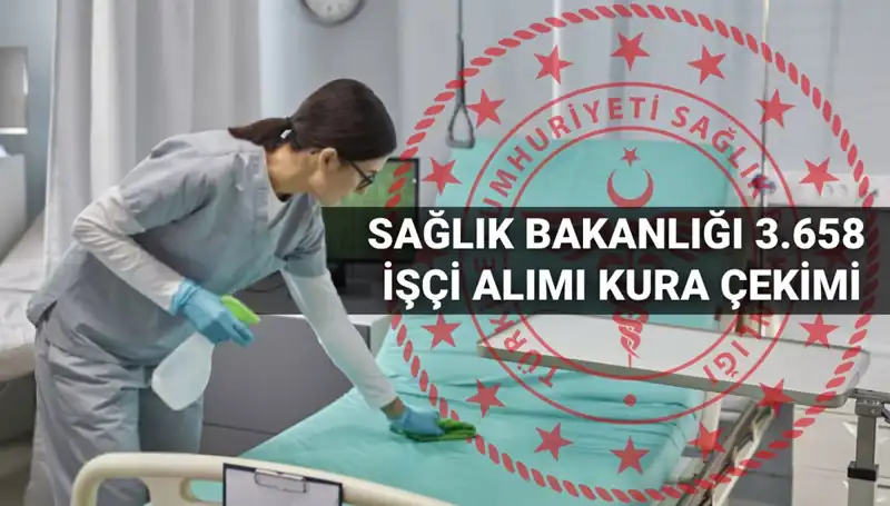 Sağlık Bakanlığı'ndan 3.658 İşçi Alımı Kurası İçin Heyecanlı Bekleyiş