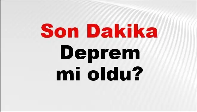 Muğla'da Flaş Deprem Gelişmesi! Son Durum ve Detaylar