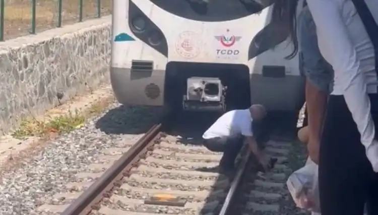 Raylardaki Kediyi Görüp Marmaray’ı Durduran Makinist, Herkesin Takdirini Topladı