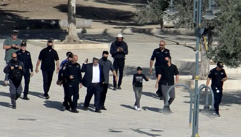 İsrailli Bakandan Mescid-i Aksa’ya Yine Korkutucu Bir Baskın Gerçekleşti