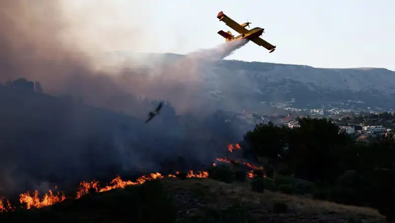 Sakız Adası’ndaki Orman Yangını Sonunda Kontrol Altında: Neler Yaşandı?