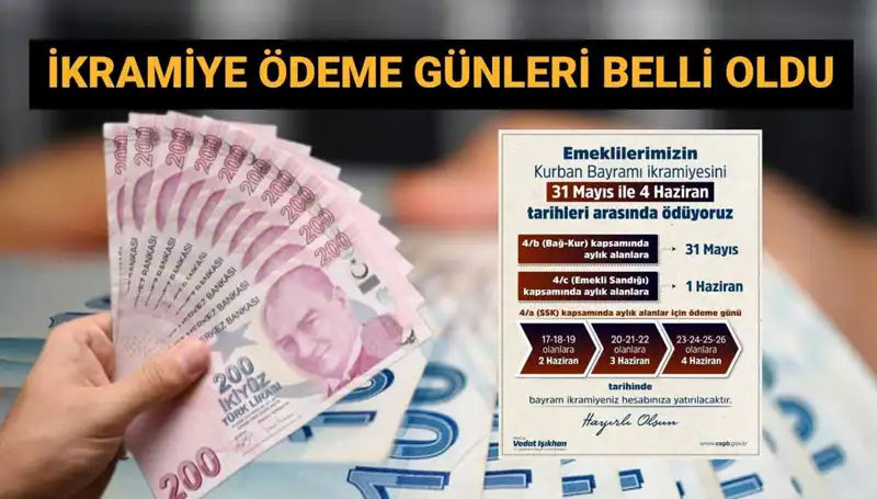 Emekli Bayram İkramiyeleri İçin Tarih Belli Oldu: 4 Bin TL Ne Zaman Hesapta?