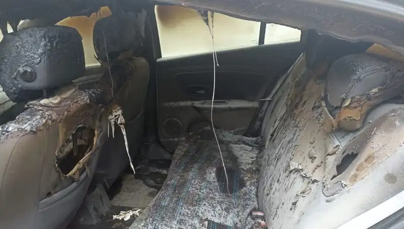 Esenyurt'ta Şok Olay: İstekleri Reddedilen Adam Arabasını Yaktı