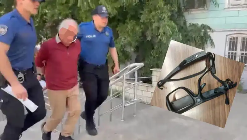 Kameralı Gözlük İle Gizlice Kadınları Kaydederken Yakalanan Şüpheli Olayı