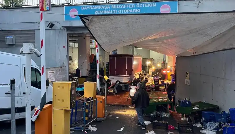 Biber Gazı Fırtınası: Pazar Yeri Kaosa Dönüştü!