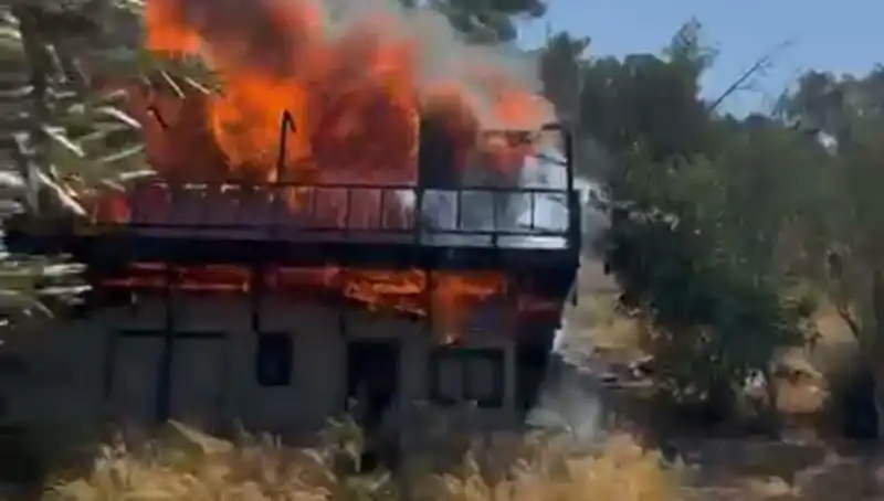 Bodrum'da Yangın Alarma Geçirdi: Ekipler Seferber Oldu