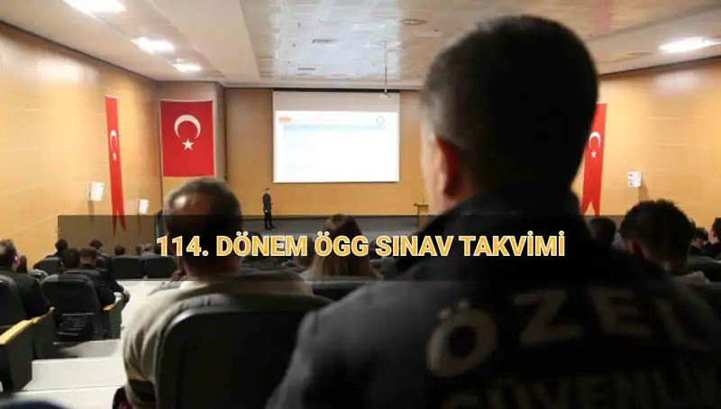 EGM, 114. Dönem ÖGG Sınav Sonuçlarının Tarihini Açıkladı!